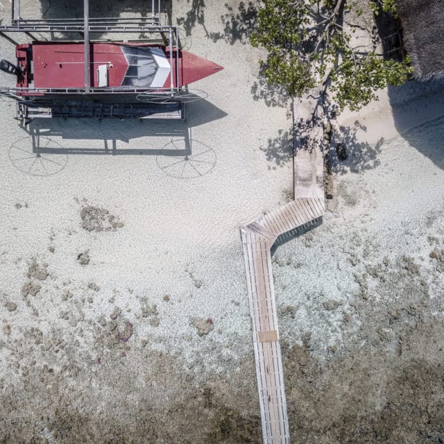 Fakarava Sud vu du ciel